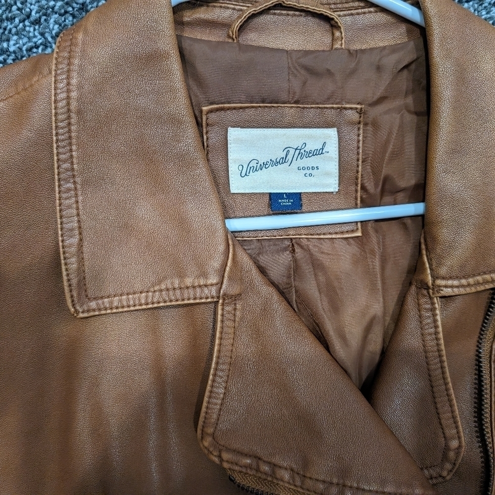 Universal threads Brown non Leather jacket - Picture 14 of 14